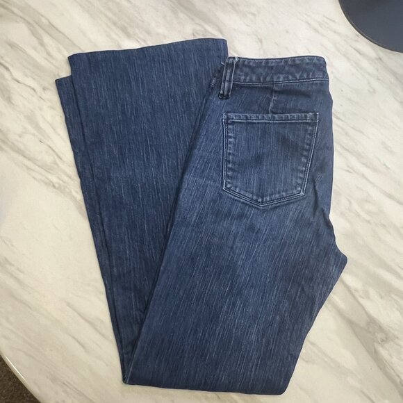 New York & Co. Wide Leg Jeans with Front Seam - Size 2 - Picture 5 of 7